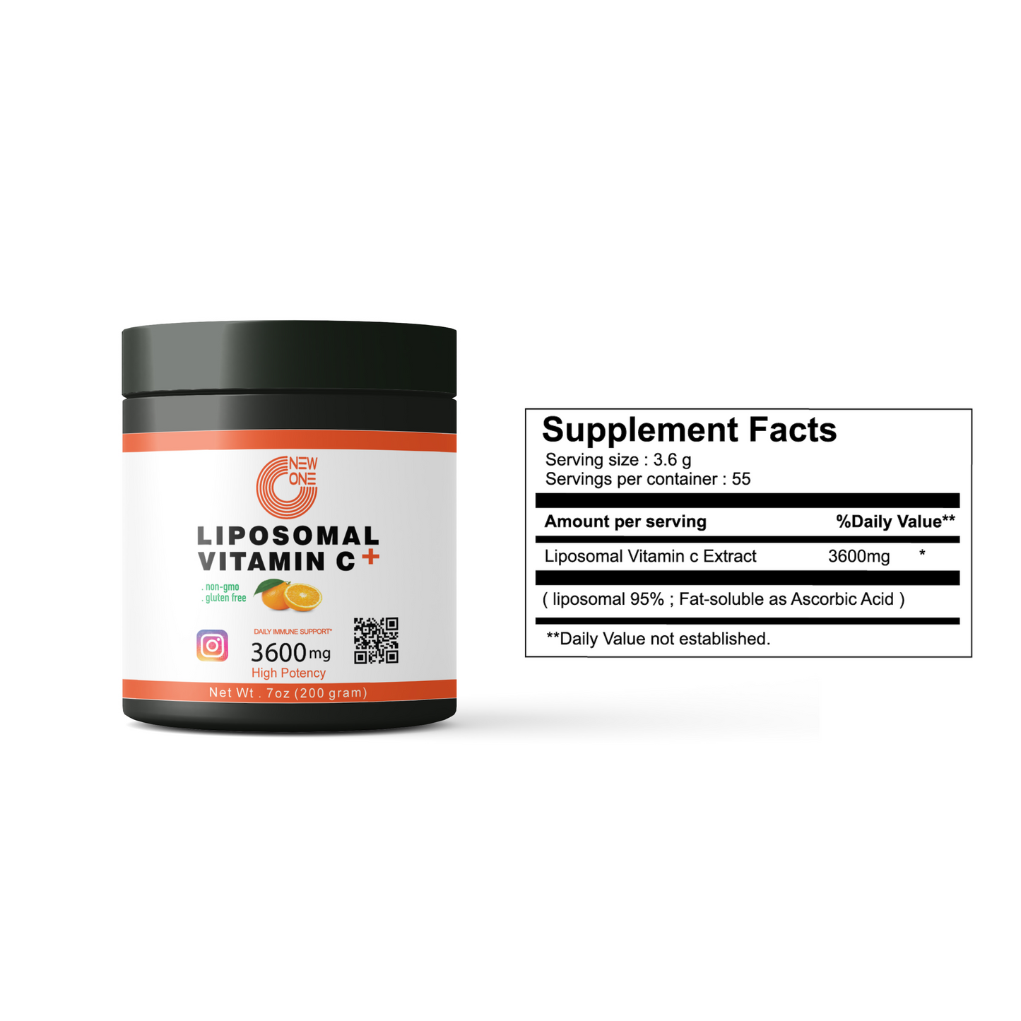 LIPOSOMAL VITAMIN C EXTRACT POWDER 200g